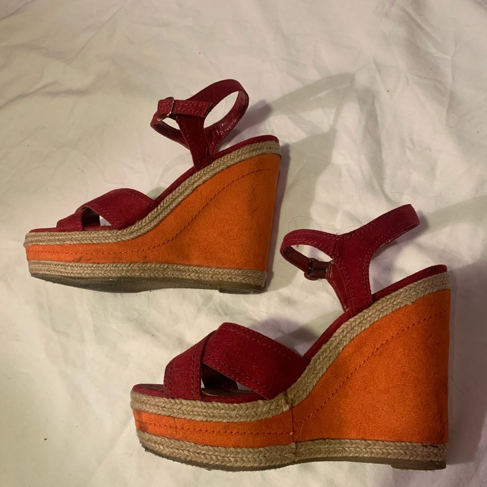 Express Color block wedges - Picture 3 of 5